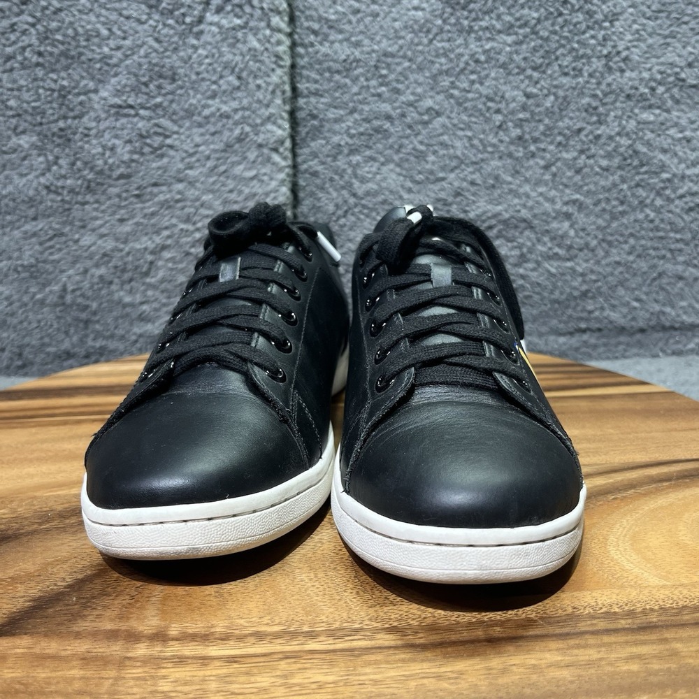 ED Ellen Degeneres "LOVE" Black Leather Sneaker‎ Shoes Womens US 11M EUR 43 - Picture 6 of 12